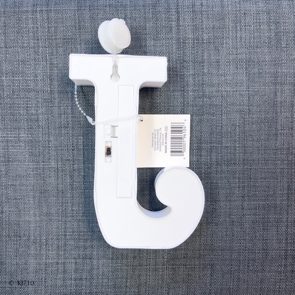 ‼️CLEARANCE SALE‼️ LED Plastic Mono Letter “J” Light NWT by Tru Living - Picture 6 of 11